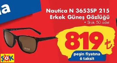 NAUTİCA N 3653SP 215 ERKEK GÜNEŞ GÖZLÜĞÜ